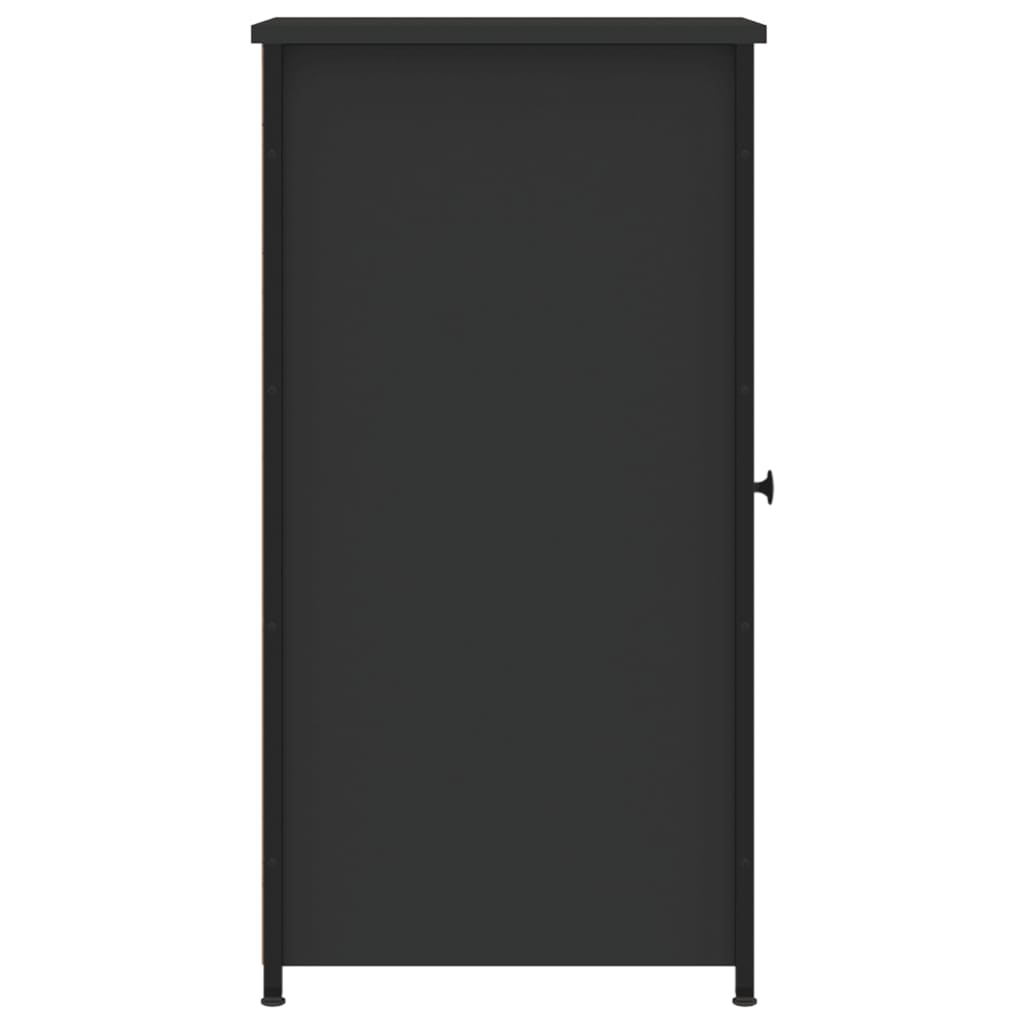 Bedside Cabinet 32X42X80 Cm Engineered Wood