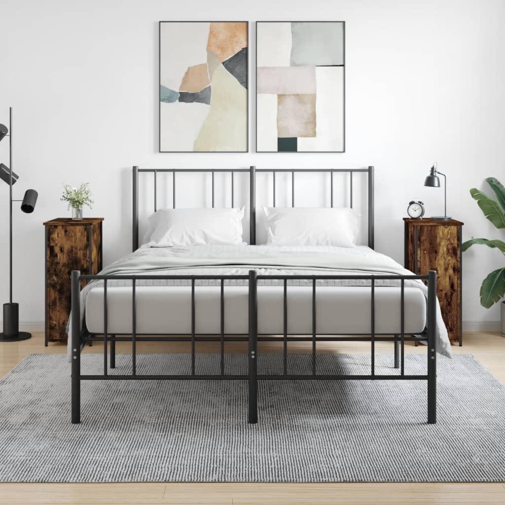 Bedside Cabinet 32X42X80 Cm Engineered Wood