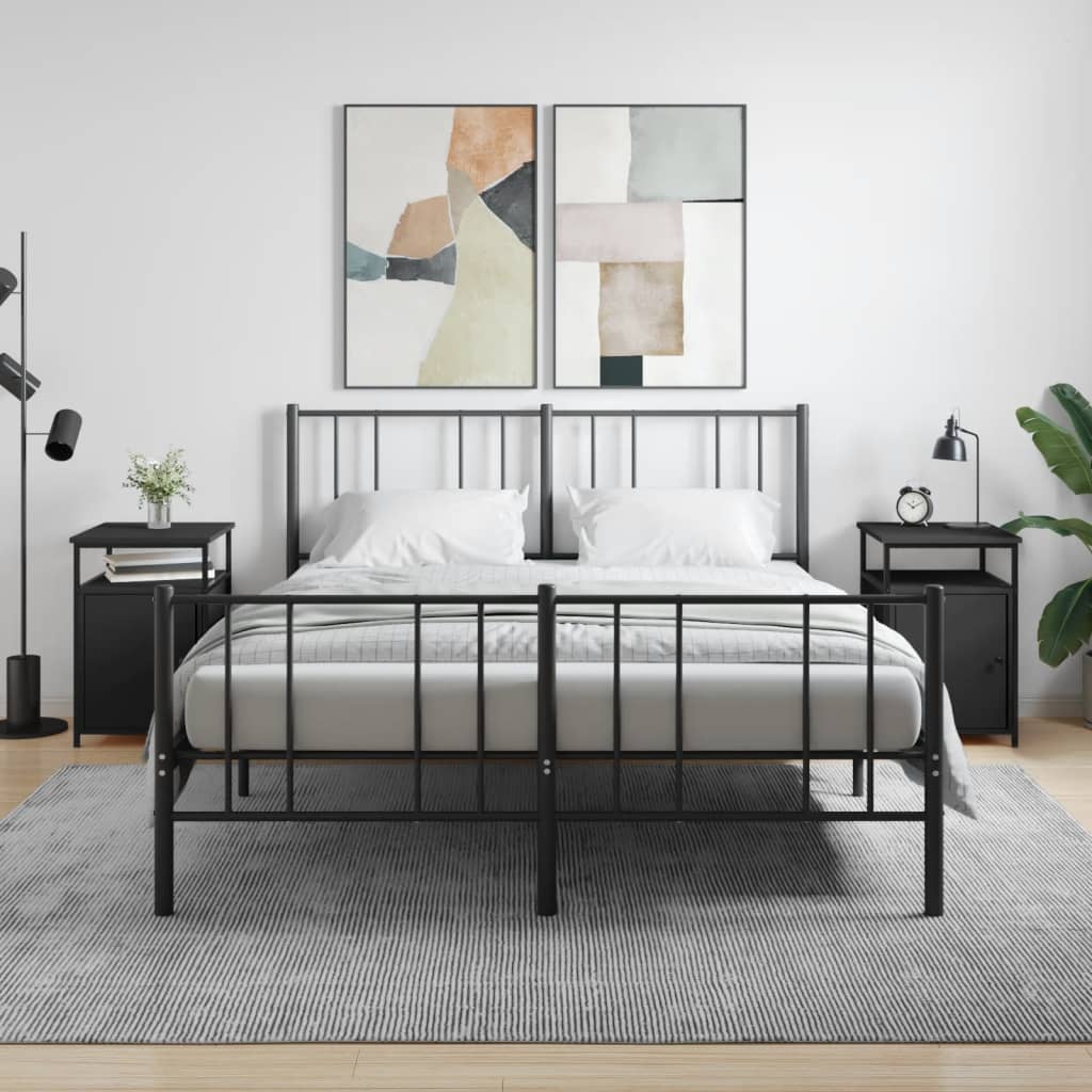 Bedside Cabinet 40X42X60 Cm Engineered Wood