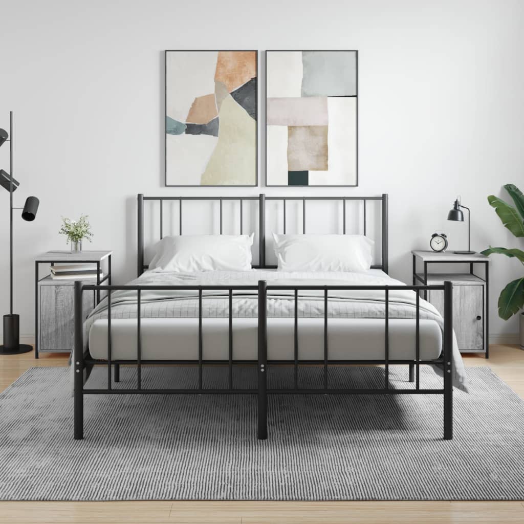 Bedside Cabinet 40X42X60 Cm Engineered Wood