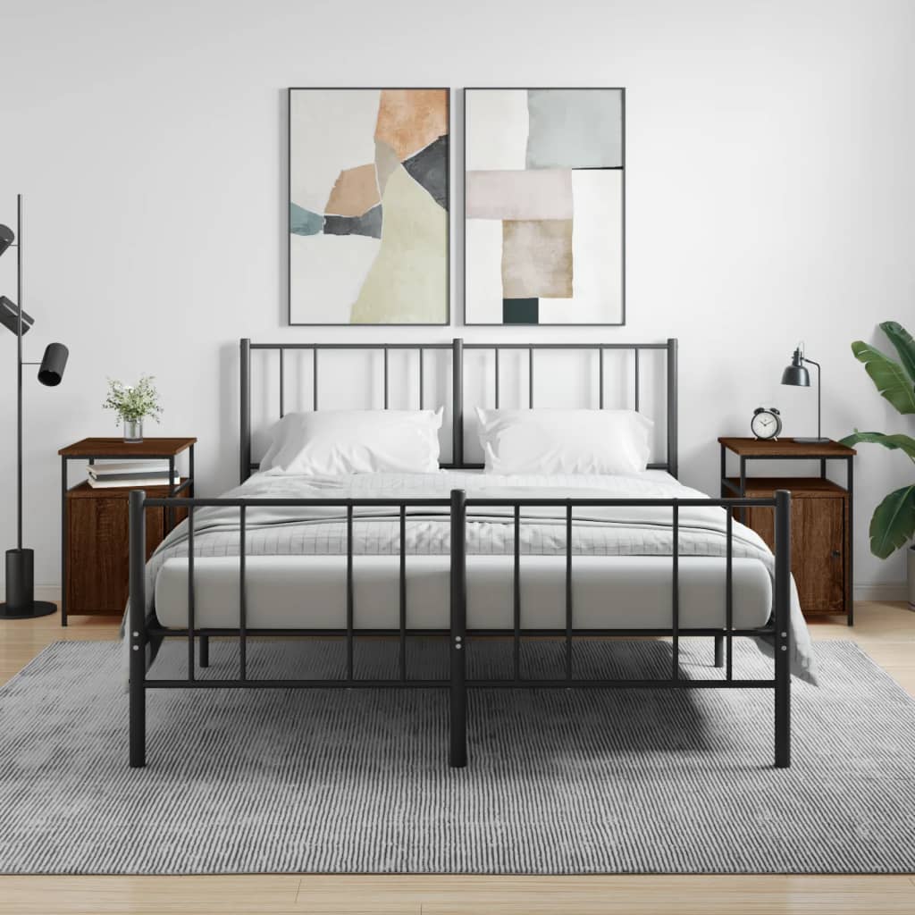 Bedside Cabinet 40X42X60 Cm Engineered Wood