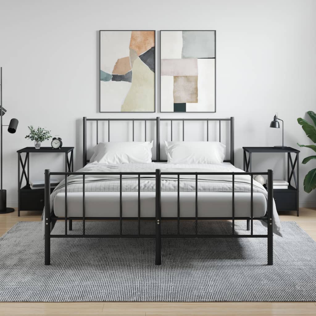 Bedside Table 50X41X65 Cm Engineered Wood