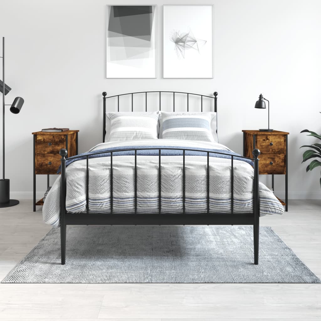 Bedside Cabinet 32X42X70 Cm Engineered Wood