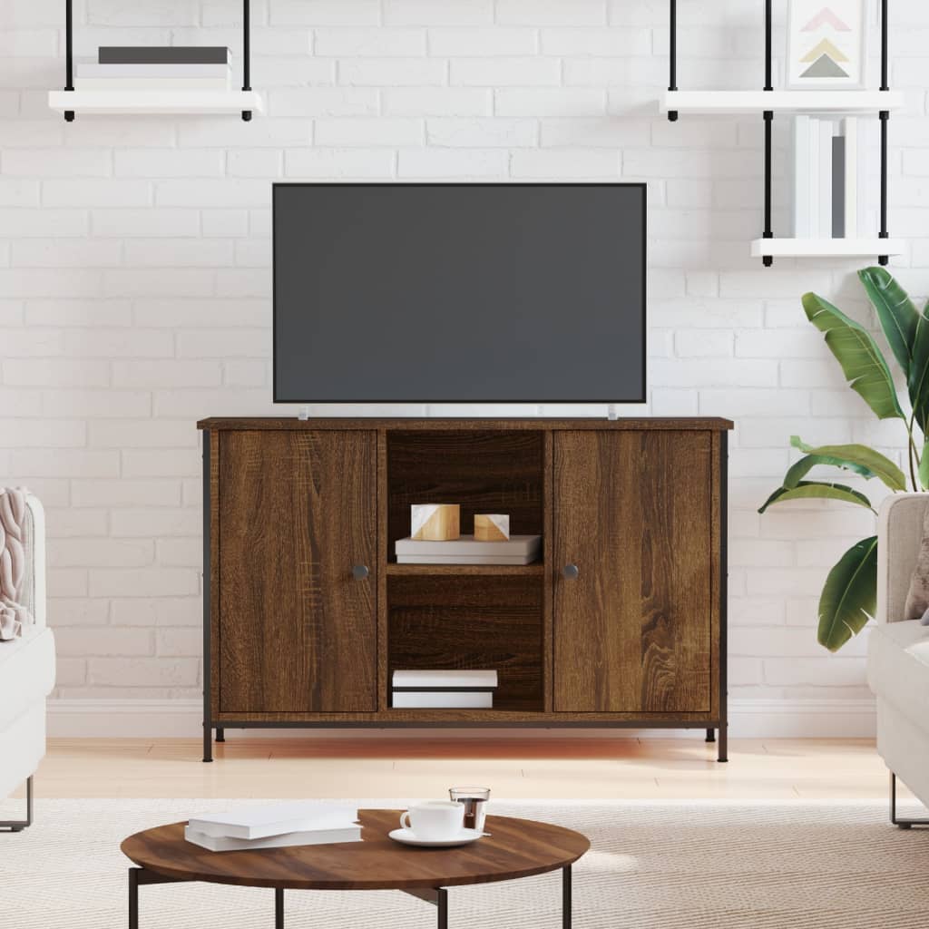 Tv Cabinet 100X35X65 Cm Engineered Wood