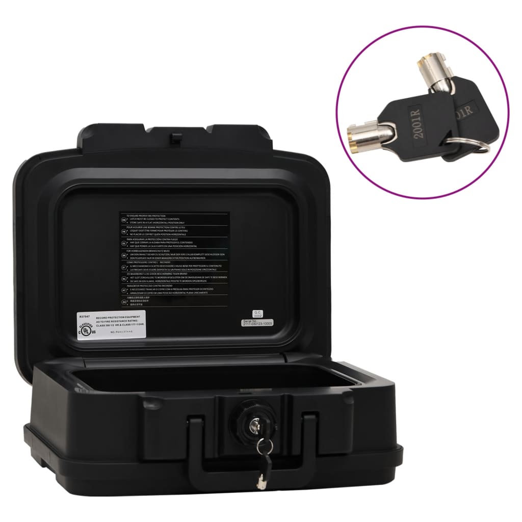 Safe Box Black