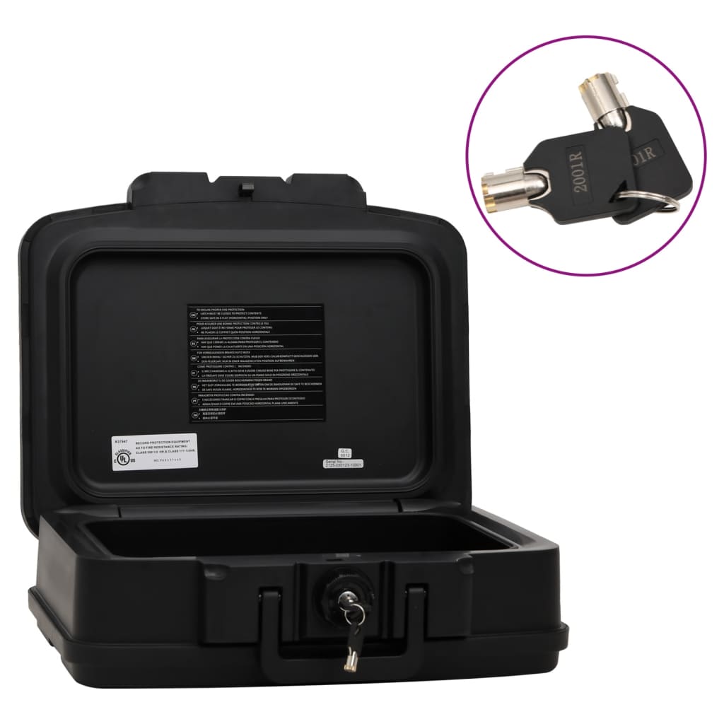 Safe Box Black