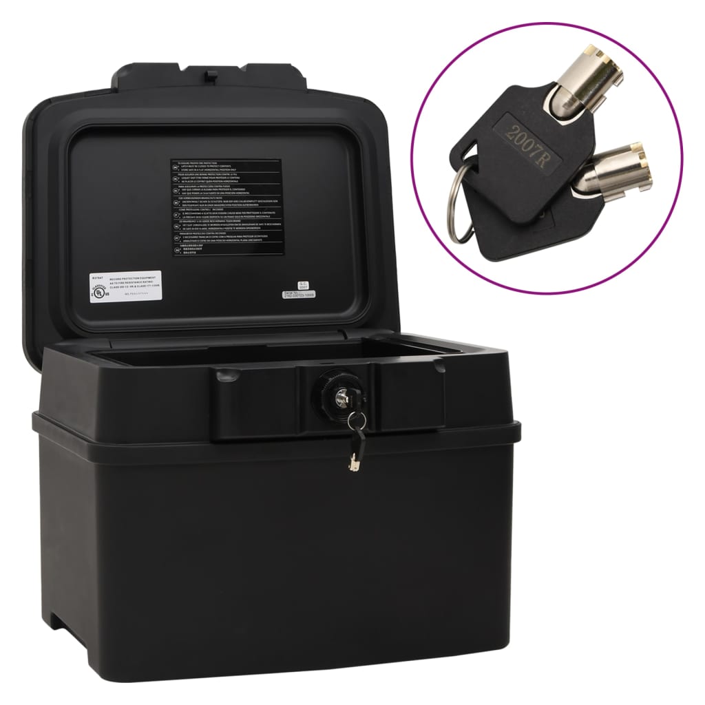 Safe Box Black