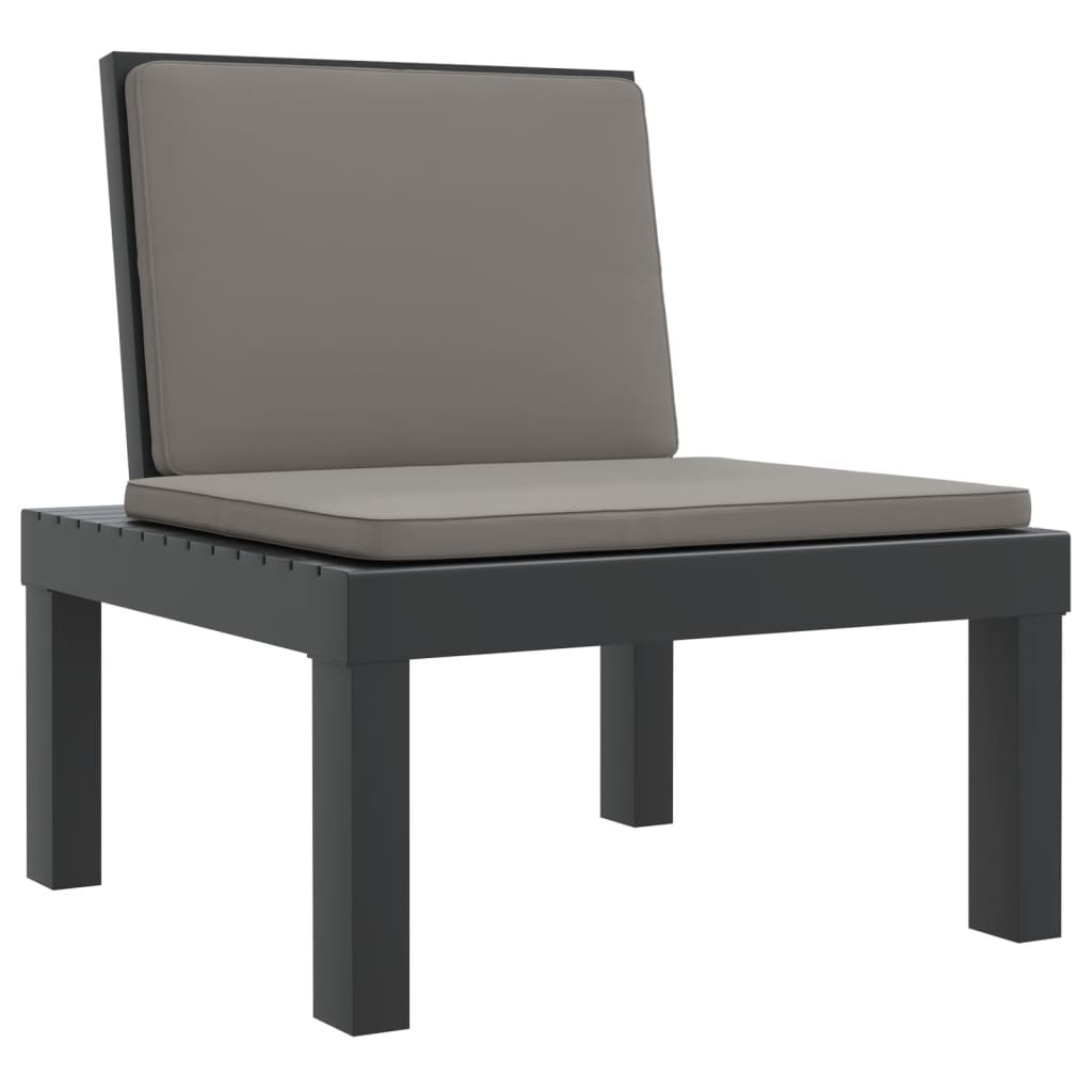 6 Piece Garden Lounge Set With Cushions Pp