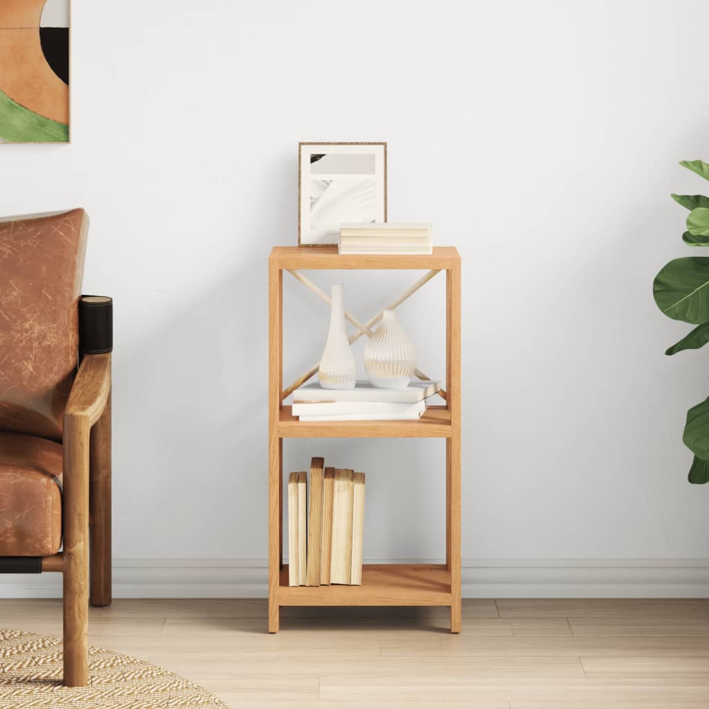6-Tier Shelf 40X30X Solid Wood Oak
