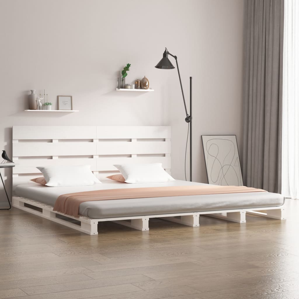 Bed Frame Without Mattress Solid Wood Pine