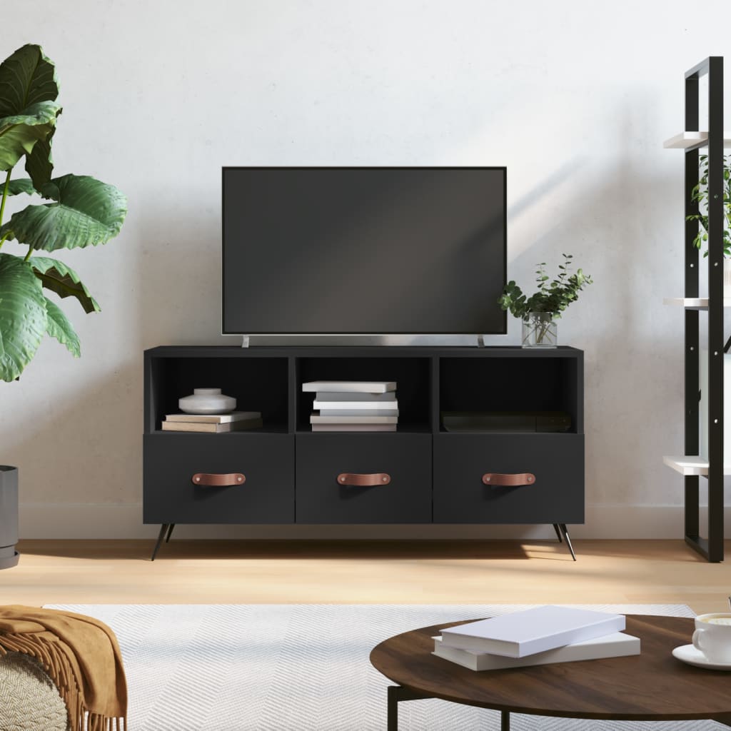 Tv Cabinet 102X36X50 Cm Engineered Wood