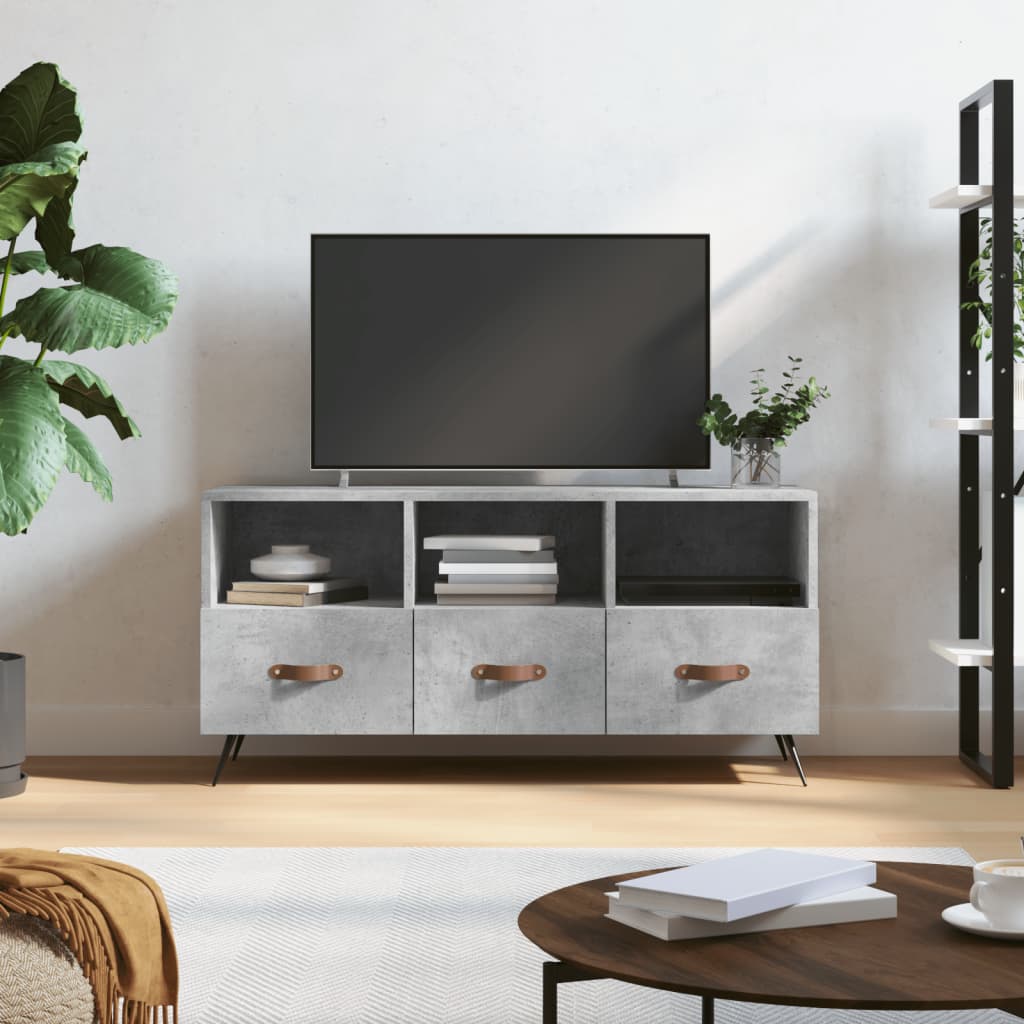 Tv Cabinet 102X36X50 Cm Engineered Wood