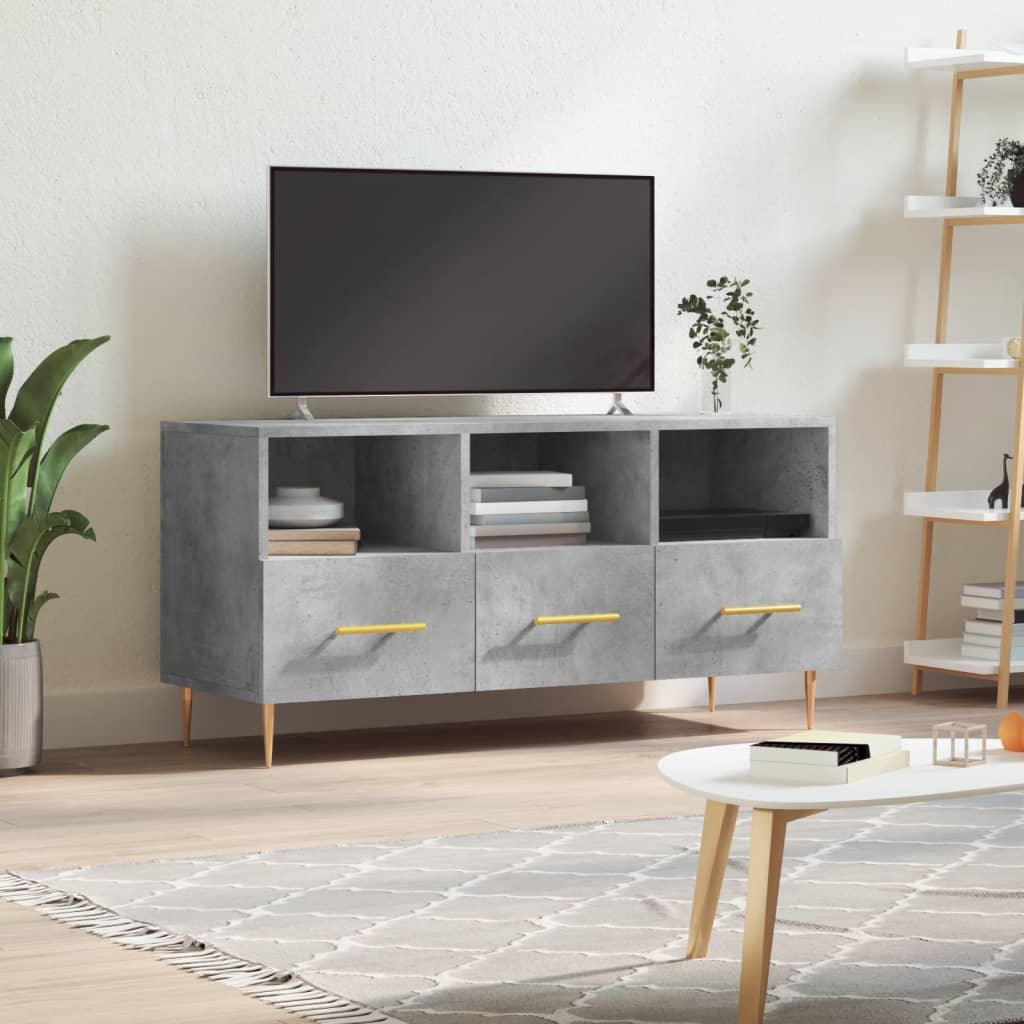 Tv Cabinet 102X36X50 Cm Engineered Wood