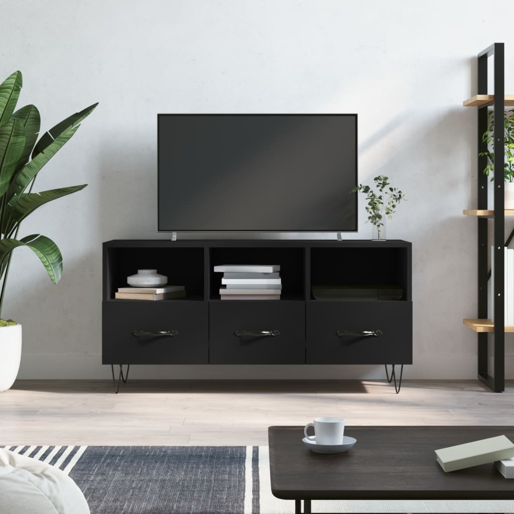 Tv Cabinet 102X36X50 Cm Engineered Wood