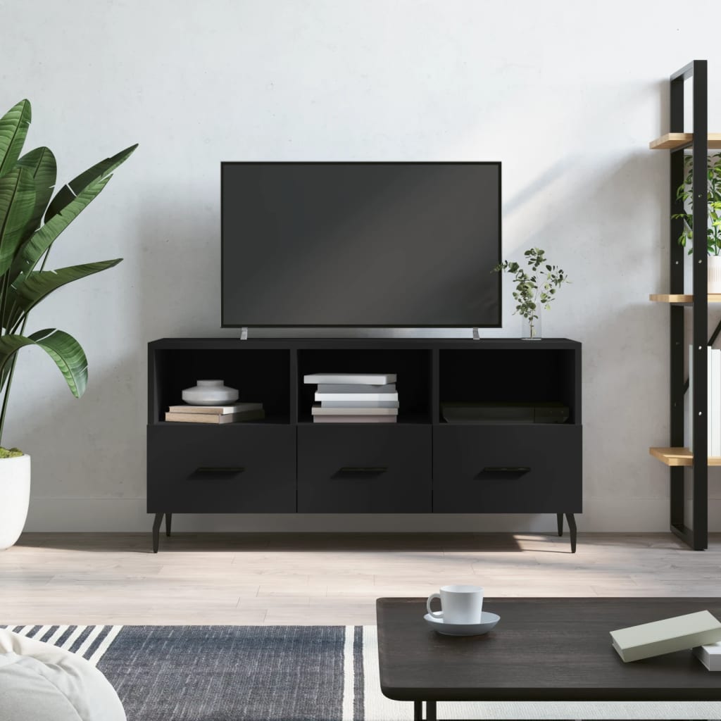 Tv Cabinet 102X36X50 Cm Engineered Wood