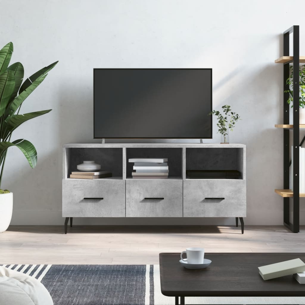 Tv Cabinet 102X36X50 Cm Engineered Wood