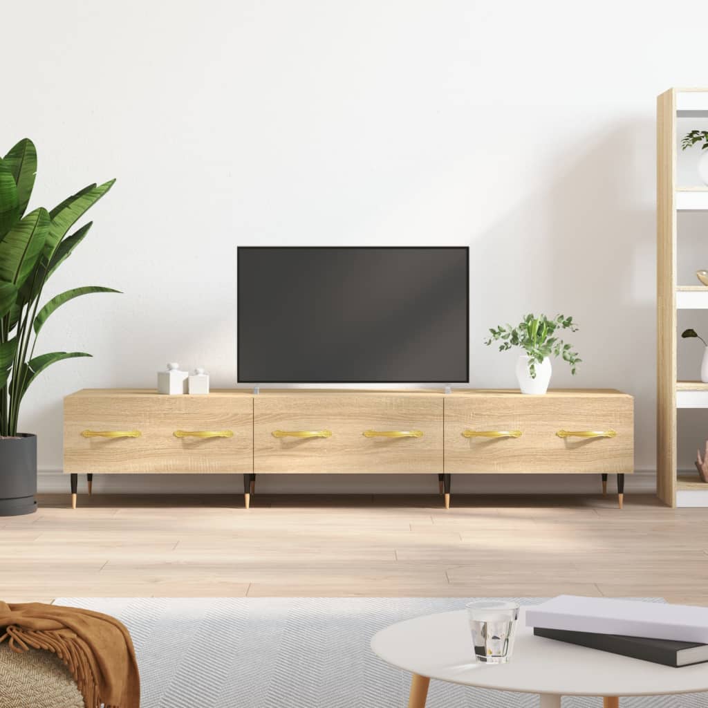 Tv Cabinet 150X36X30 Cm Engineered Wood