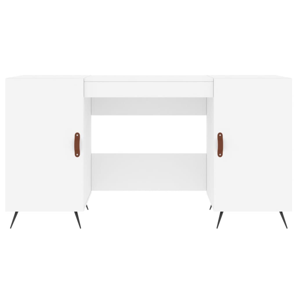 Desk 140X50X75 Cm Engineered Wood