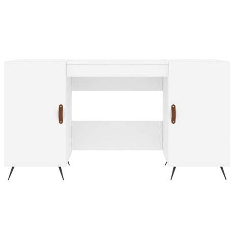 Desk 140X50X75 Cm Engineered Wood