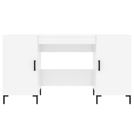 Desk 140X50X75 Cm Engineered Wood