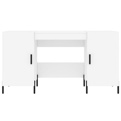 Desk 140X50X75 Cm Engineered Wood