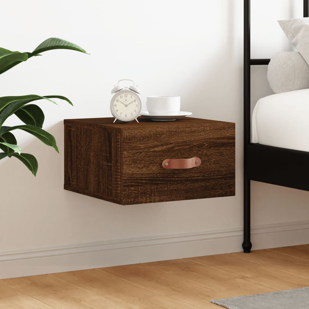 Wall-Mounted Bedside Cabinets 2 Pcs 35X35X20 Cm