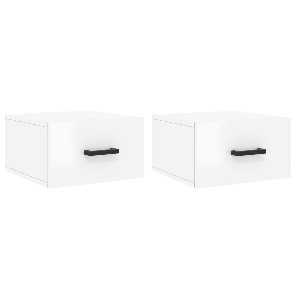 Wall-Mounted Bedside Cabinets 2 Pcs 35X35X20 Cm