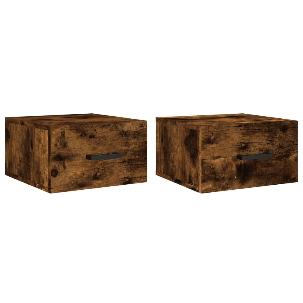 Wall-Mounted Bedside Cabinets 2 Pcs 35X35X20 Cm