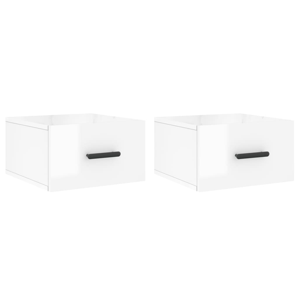 Wall-Mounted Bedside Cabinets 2 Pcs 35X35X20 Cm