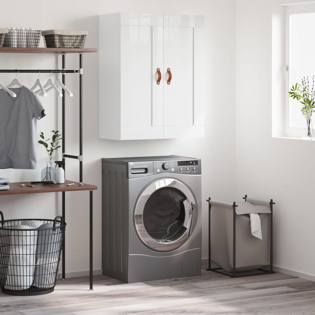 Wall Mounted Cabinet 69.5X34X90 Cm Engineered Wood