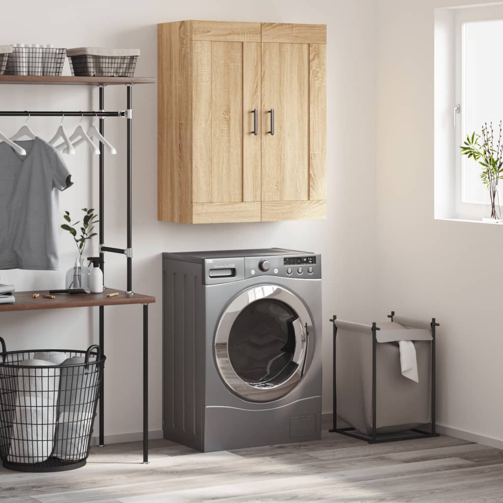 Wall Mounted Cabinet 69.5X34X90 Cm Engineered Wood