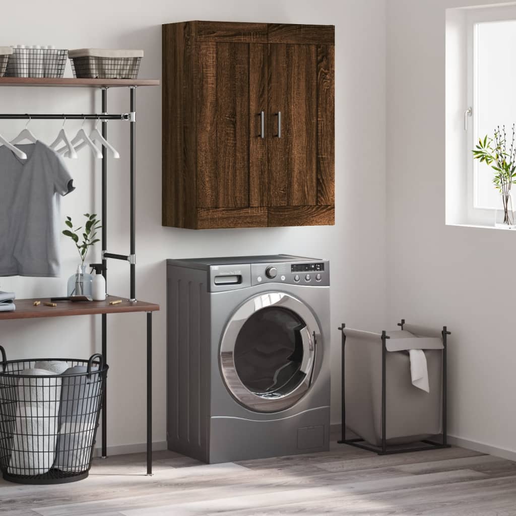 Wall Mounted Cabinet 69.5X34X90 Cm Engineered Wood