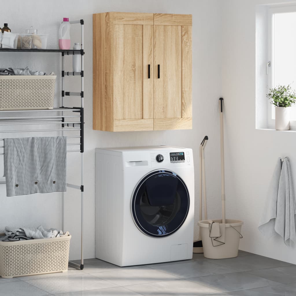 Wall Mounted Cabinet 69.5X34X90 Cm Engineered Wood