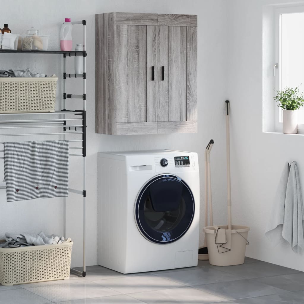 Wall Mounted Cabinet 69.5X34X90 Cm Engineered Wood