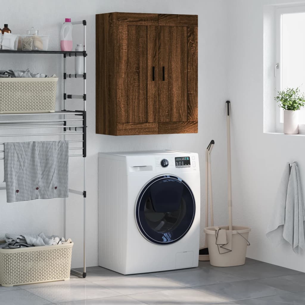 Wall Mounted Cabinet 69.5X34X90 Cm Engineered Wood