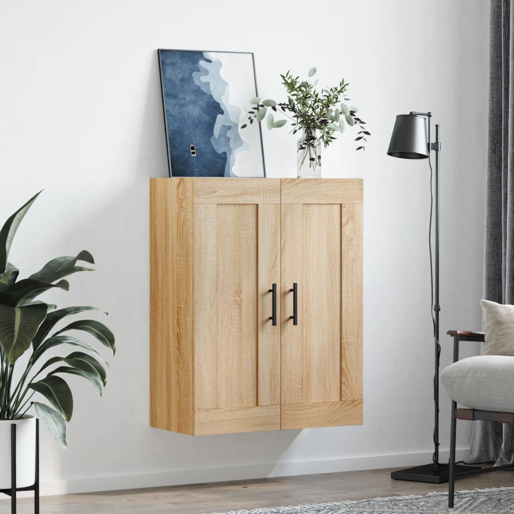 Wall Mounted Cabinet 69.5X34X90 Cm Engineered Wood
