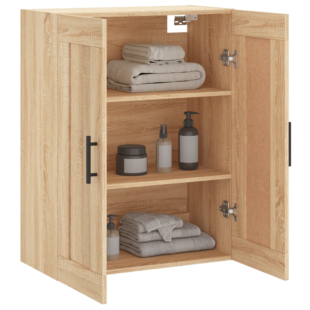 Wall Mounted Cabinet 69.5X34X90 Cm Engineered Wood