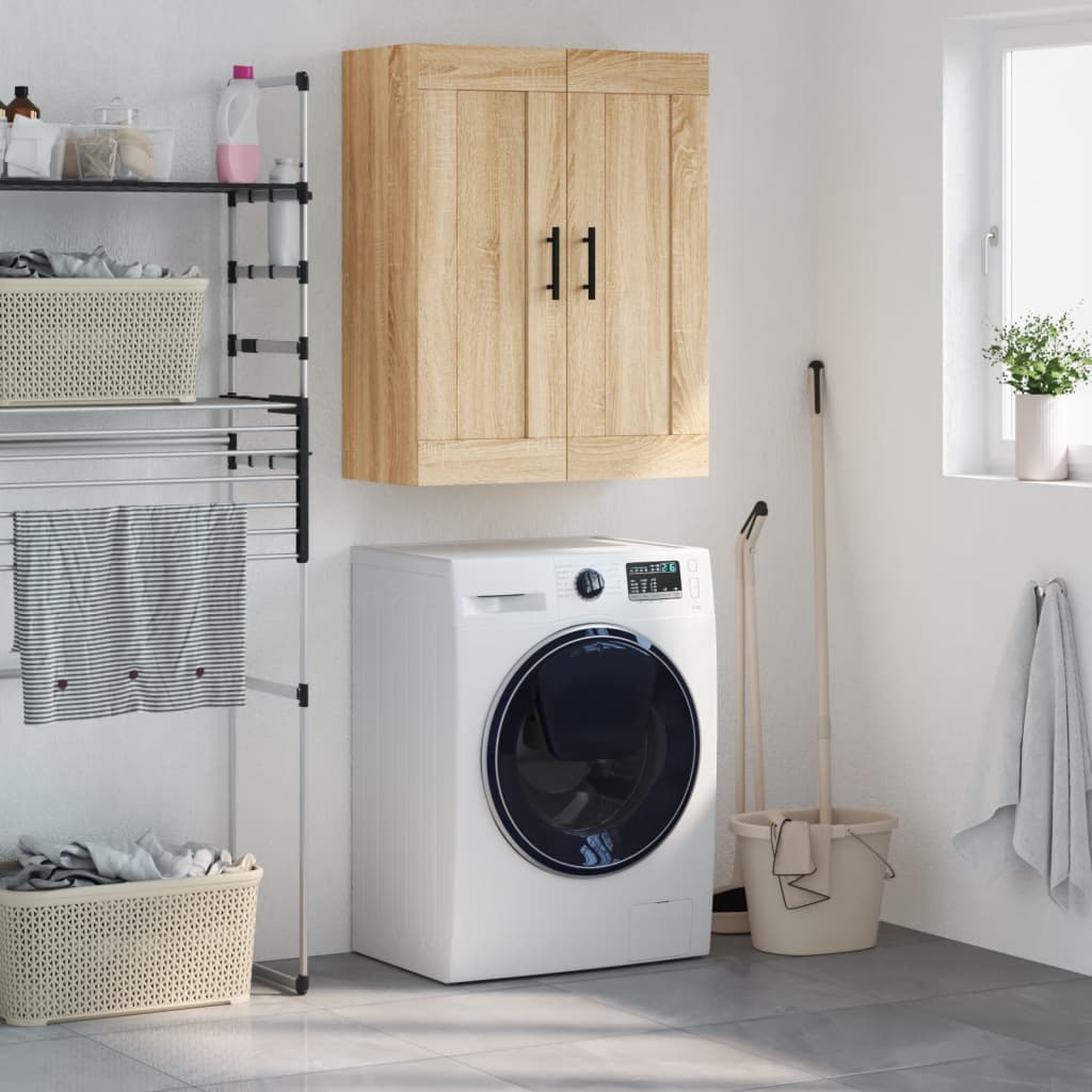 Wall Mounted Cabinet 69.5X34X90 Cm Engineered Wood