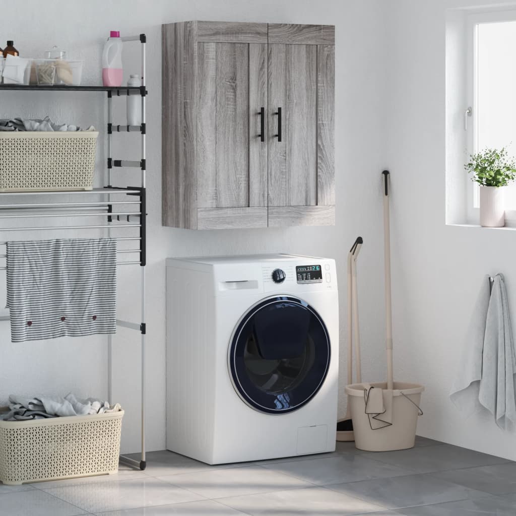 Wall Mounted Cabinet 69.5X34X90 Cm Engineered Wood