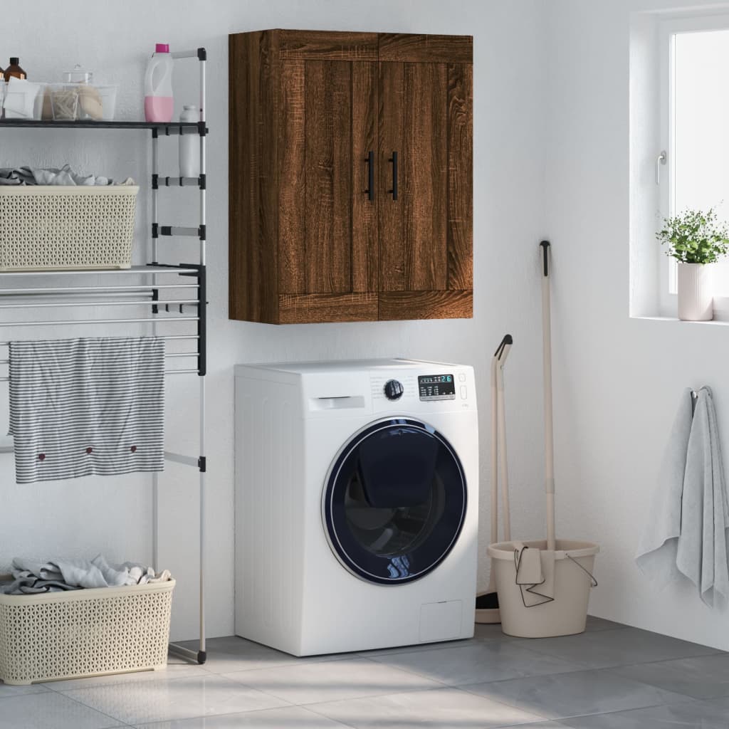 Wall Mounted Cabinet 69.5X34X90 Cm Engineered Wood