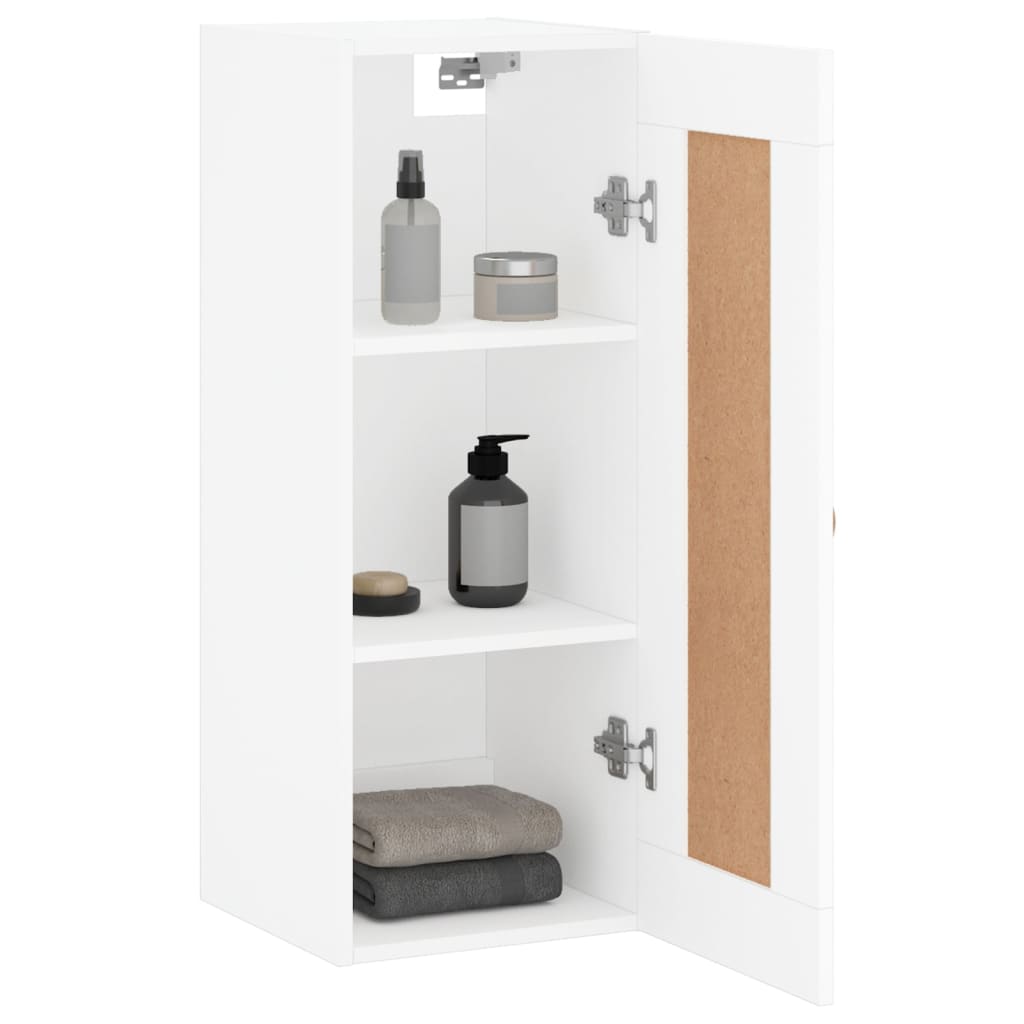 Wall Mounted Cabinet 34.5X34X90 Cm Engineered Wood