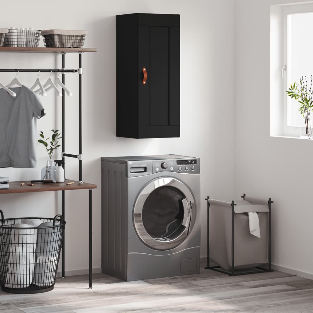 Wall Mounted Cabinet 34.5X34X90 Cm Engineered Wood