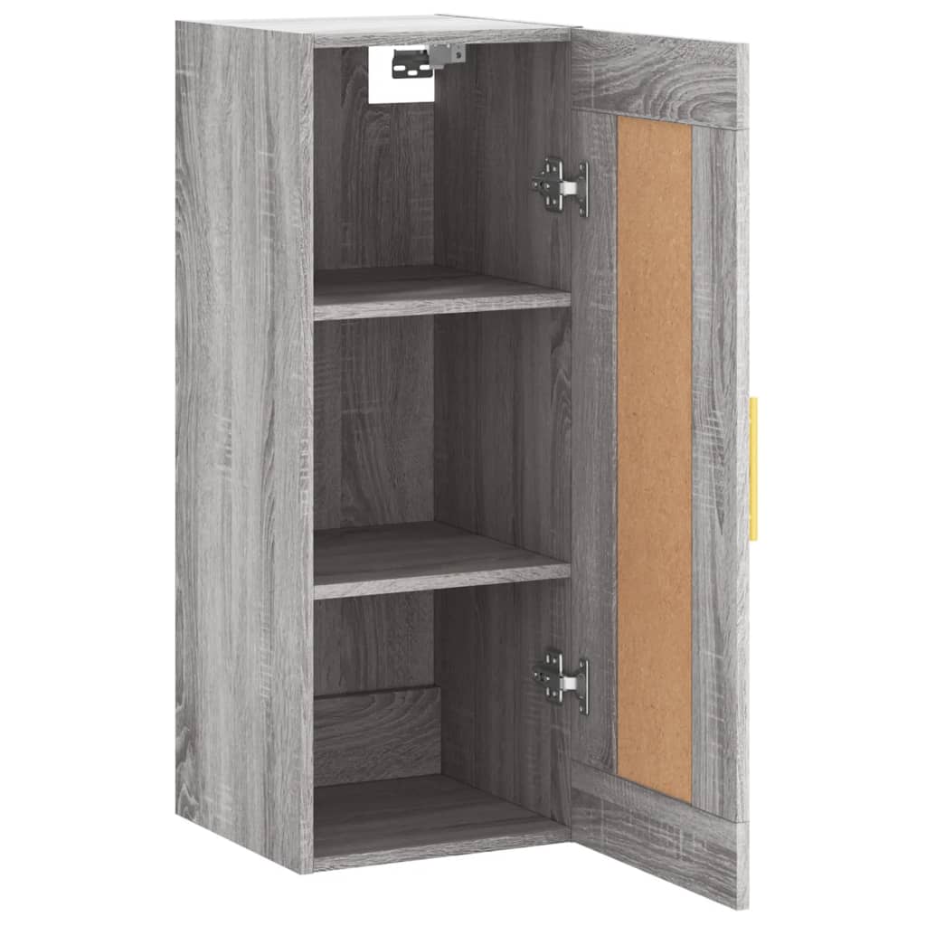 Wall Mounted Cabinet 34.5X34X90 Cm Engineered Wood