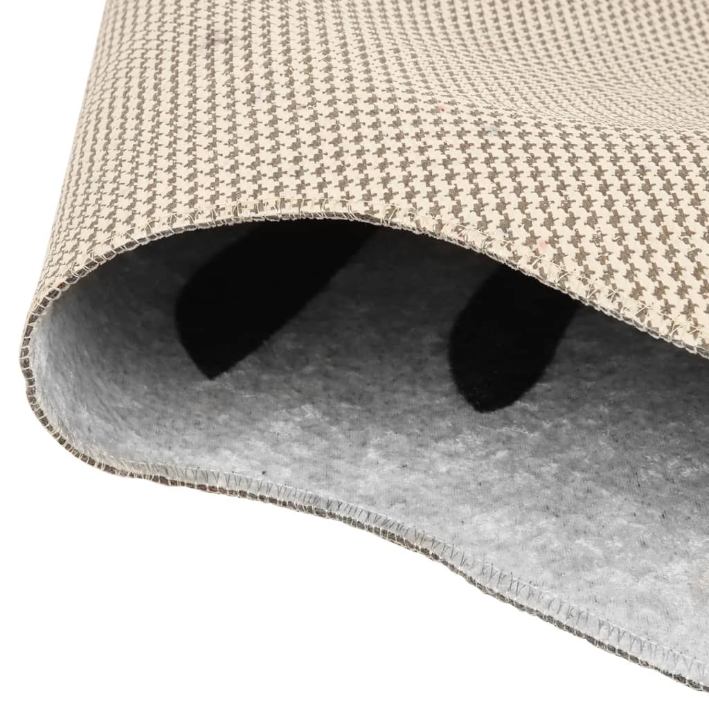 Rug 120X170 Cm Zebra Pattern Washable Anti Slip