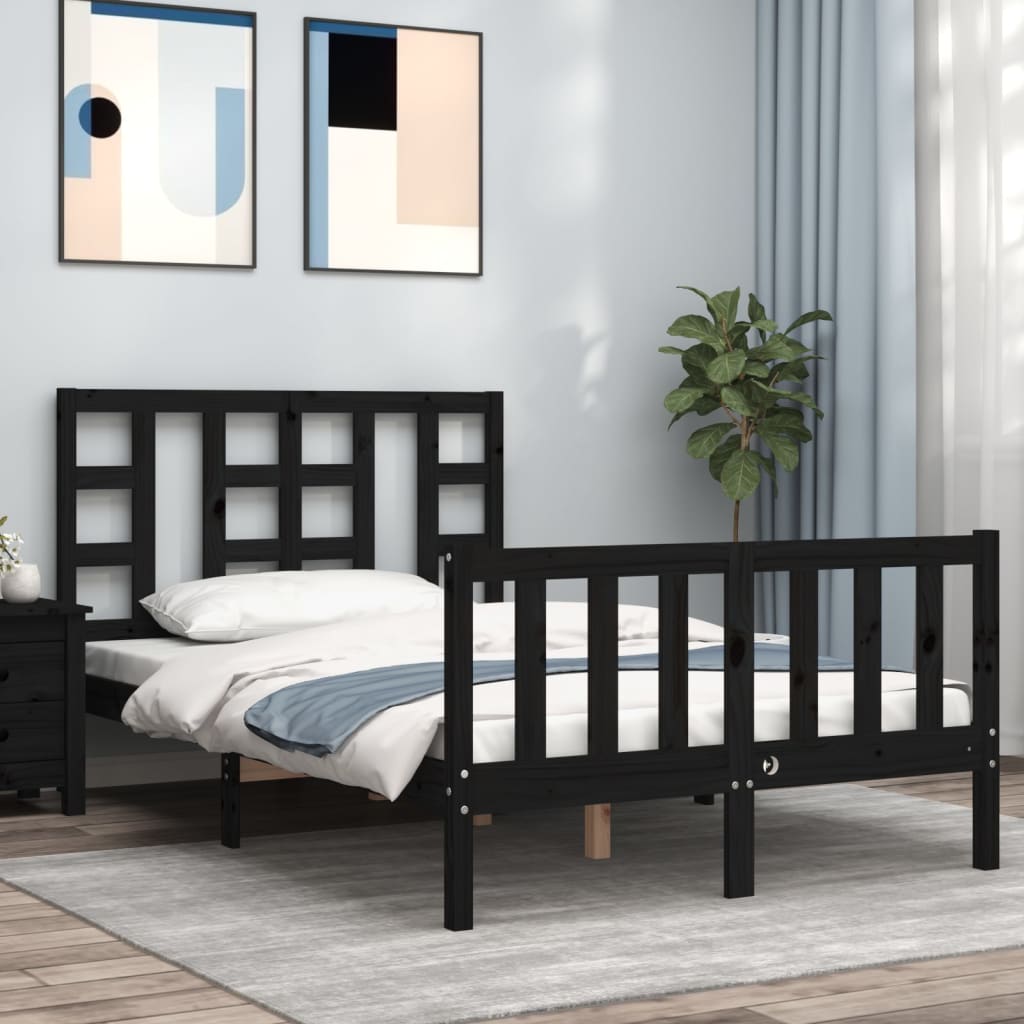 Bed Frame Without Mattress Small Single Solid Wood Pine