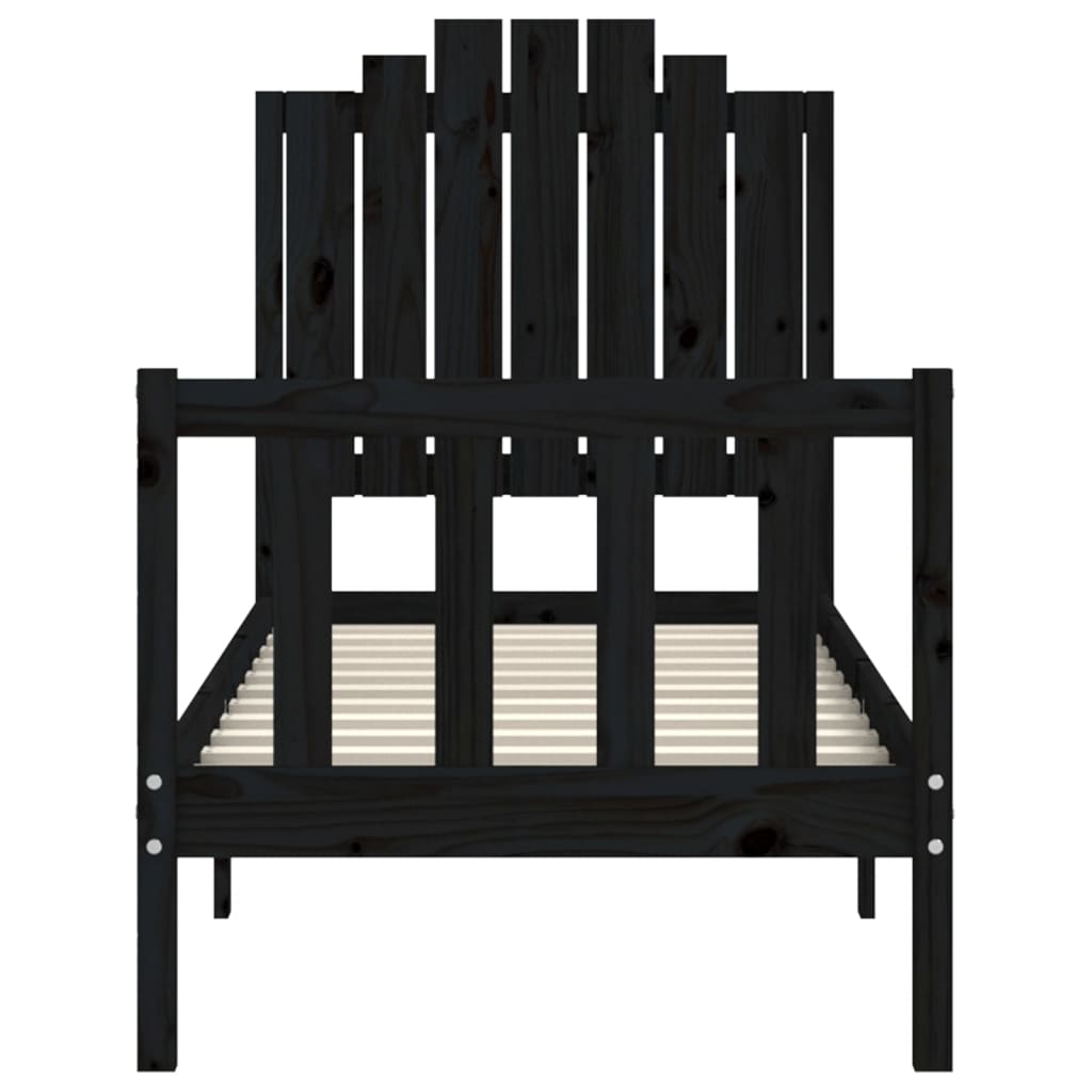 Bed Frame Without Mattress Small Single Solid Wood Pine