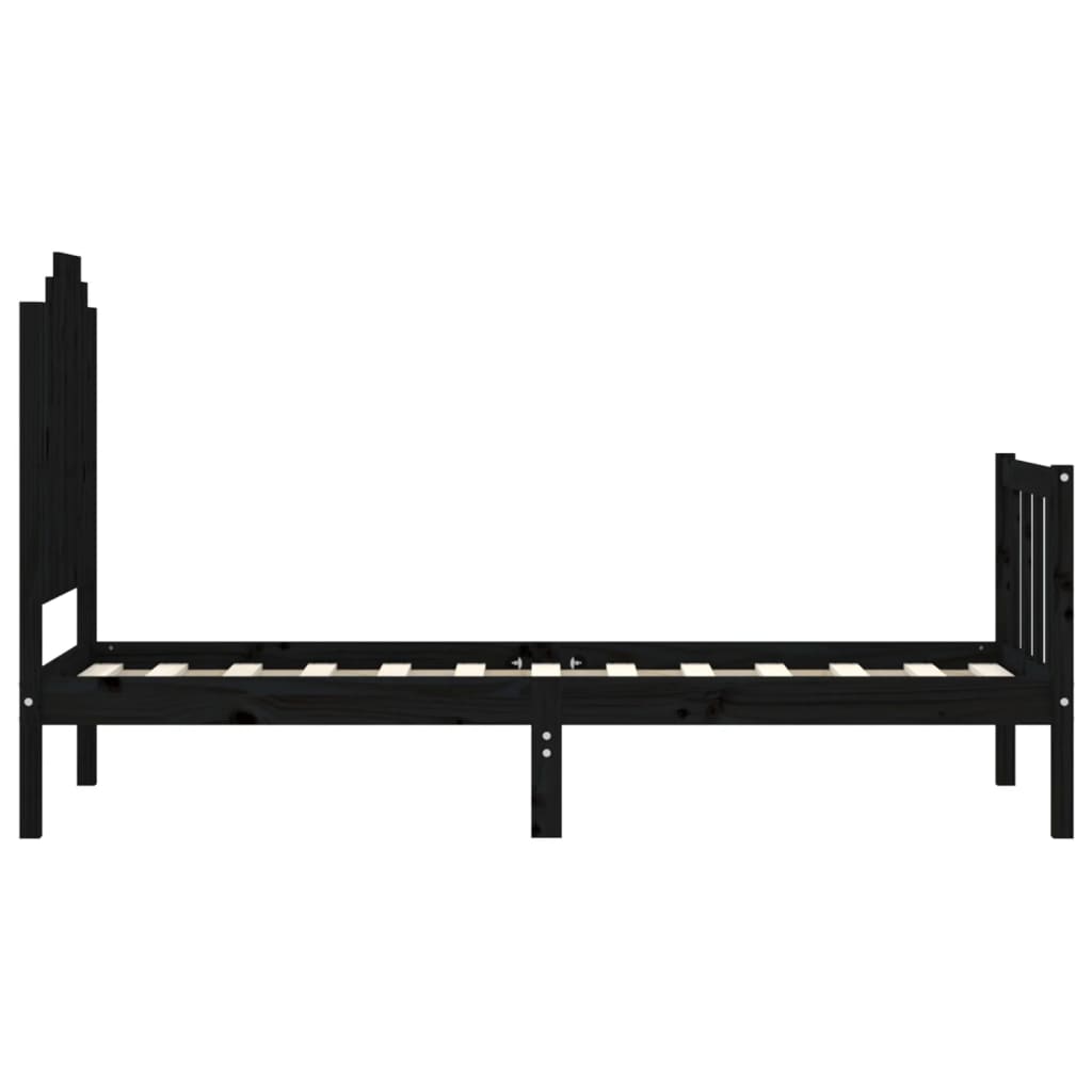 Bed Frame Without Mattress Small Single Solid Wood Pine