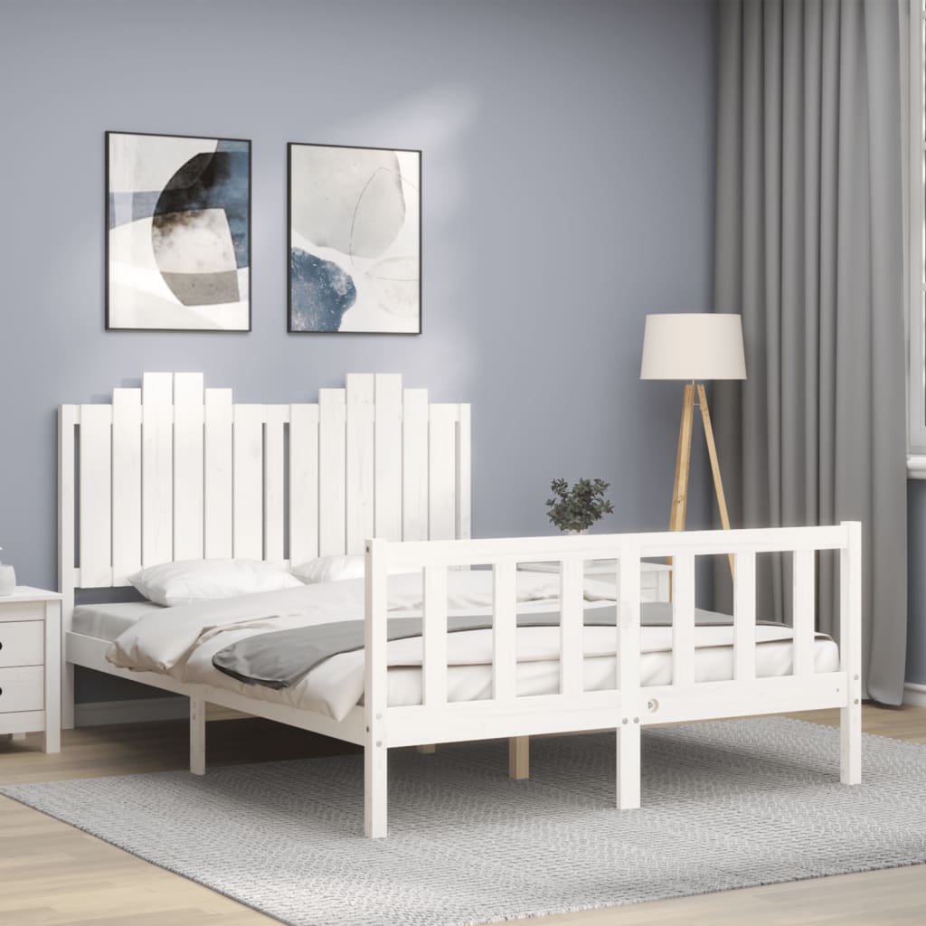 Bed Frame Without Mattress Small Single Solid Wood Pine