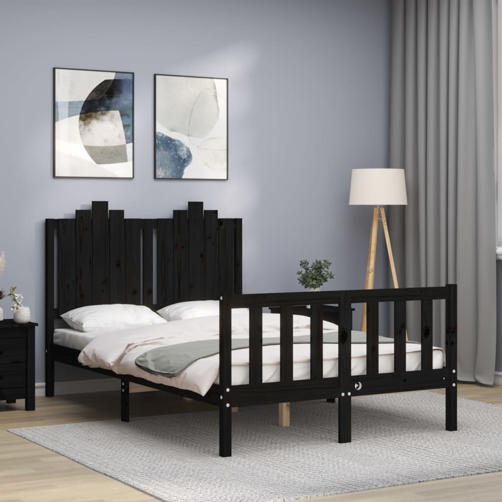 Bed Frame Without Mattress Small Single Solid Wood Pine