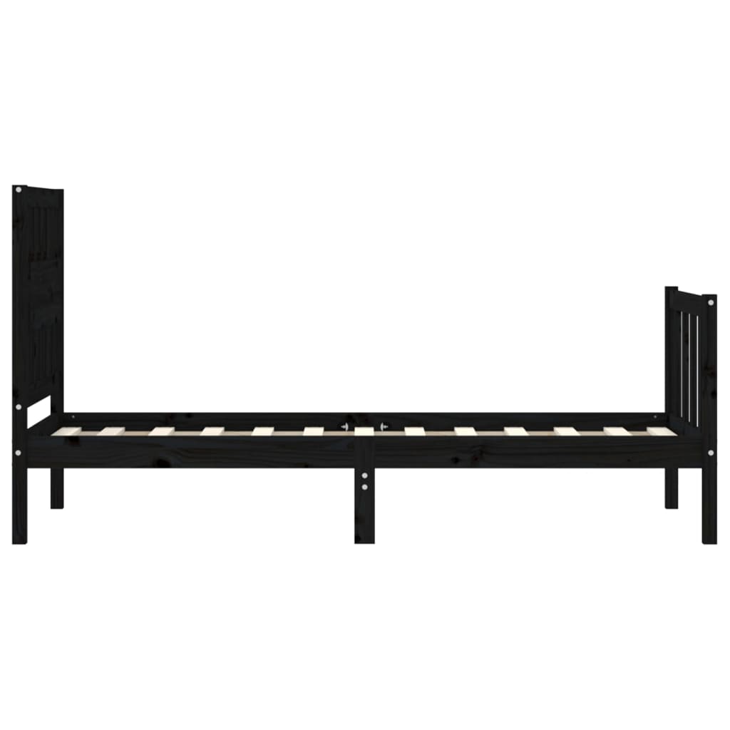 Bed Frame Without Mattress Small Single Solid Wood Pine